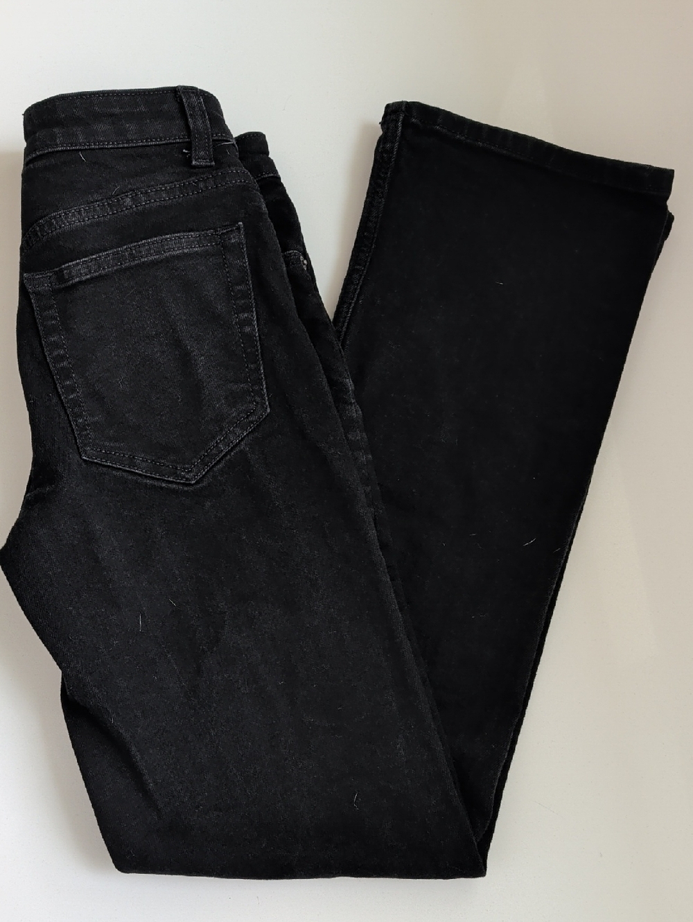Reformation Black Elton Midrise Jeans